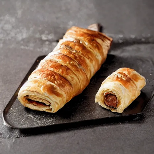 Image similar to ceaseless watcher, turn your gaze upon this wretched greggs sausage roll, warhammer 4 0 k, photograph