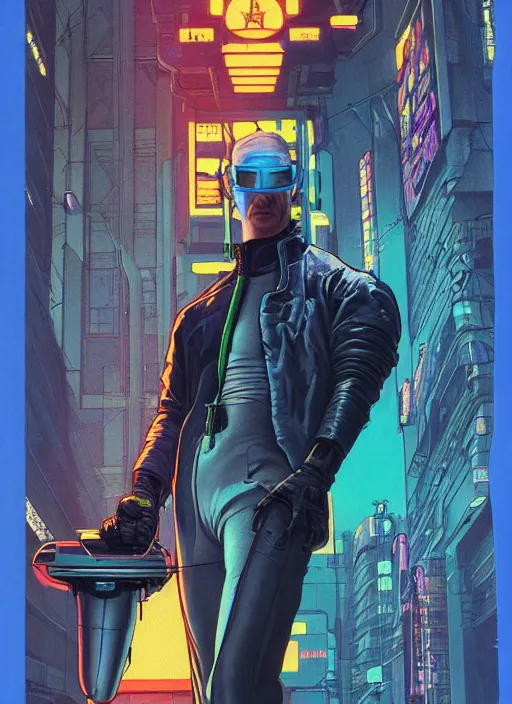 Image similar to cyberpunk surgeon. portrait by mœbius and will eisner and gil elvgren and pixar. realistic proportions. cyberpunk 2 0 7 7, apex, blade runner 2 0 4 9 concept art. cel shading. attractive face. thick lines.