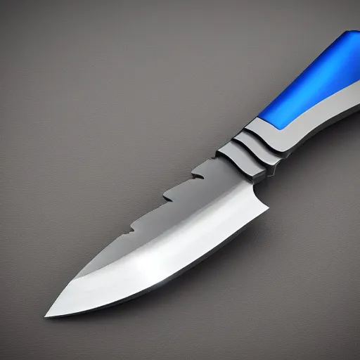 Prompt: futuristic knife, unreal engine, 8k