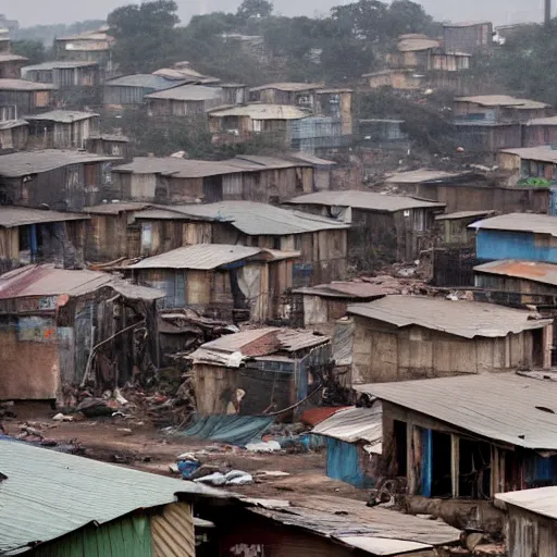 Image similar to slums in America