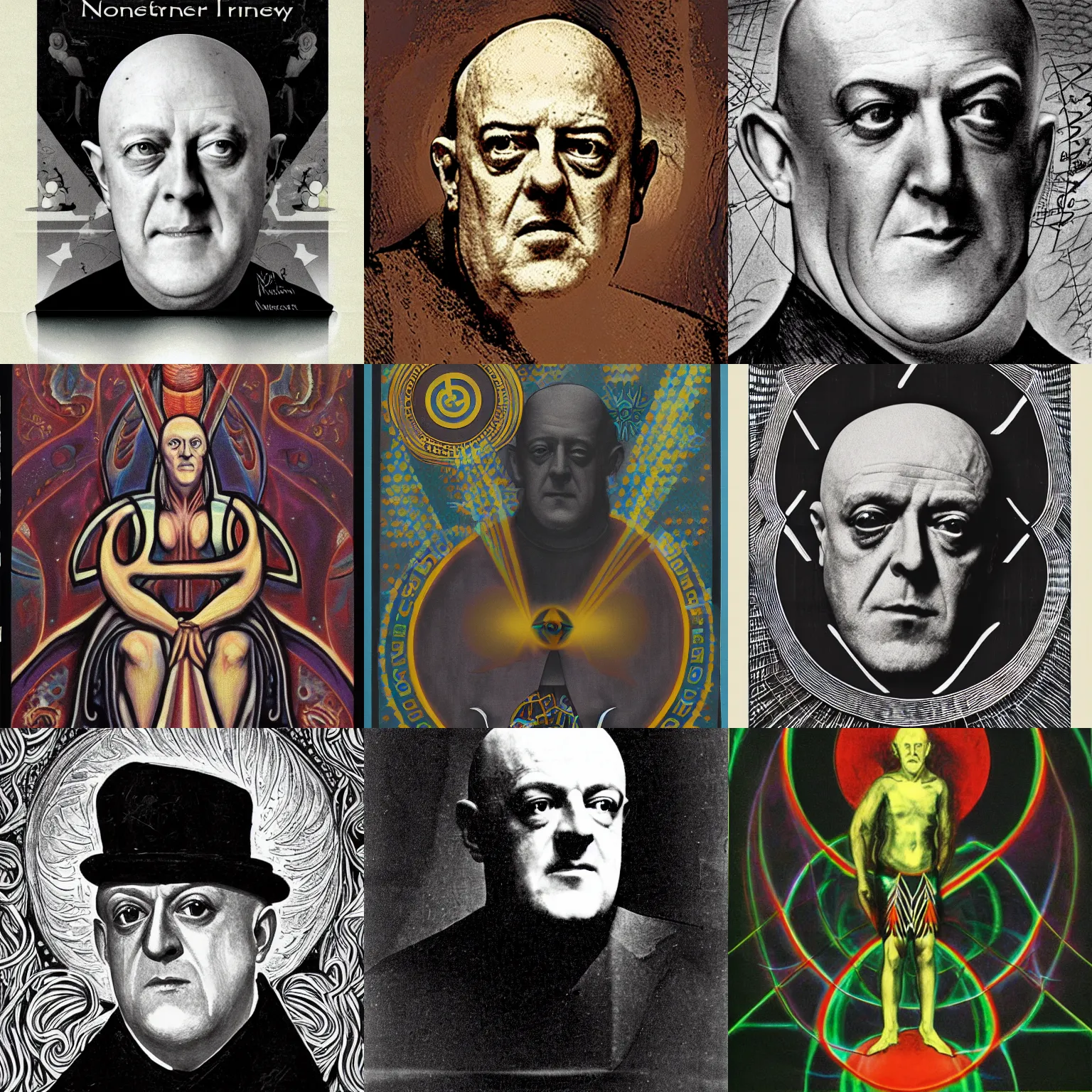 Prompt: the nonlinear by aleister crowley