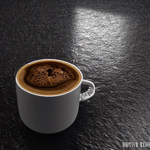 Prompt: : sloppy old cup of coffee spilling onto computer monitor unrealengine ,cinematic, hyper realism, high detail, octane render, 8k