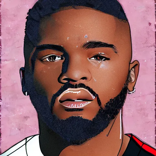 Prompt: dayvon daquan bennett chicago drill rapper new poster, ilustrator, picsart, deviantart trending, photorealistic, hdd