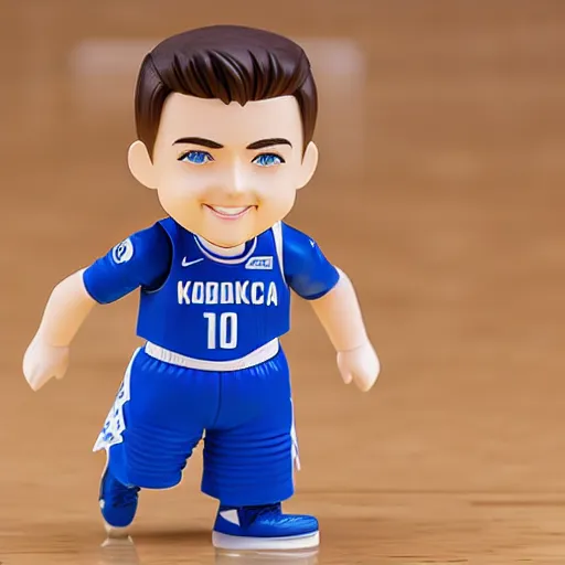 Prompt: luka doncic as nendoroid, kodak film