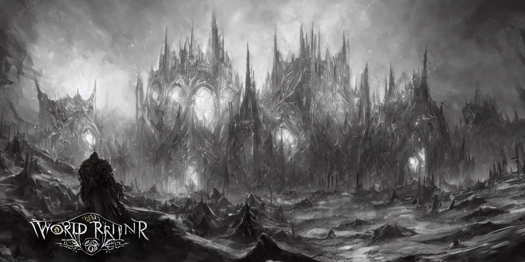 Image similar to world of elden ring concept art