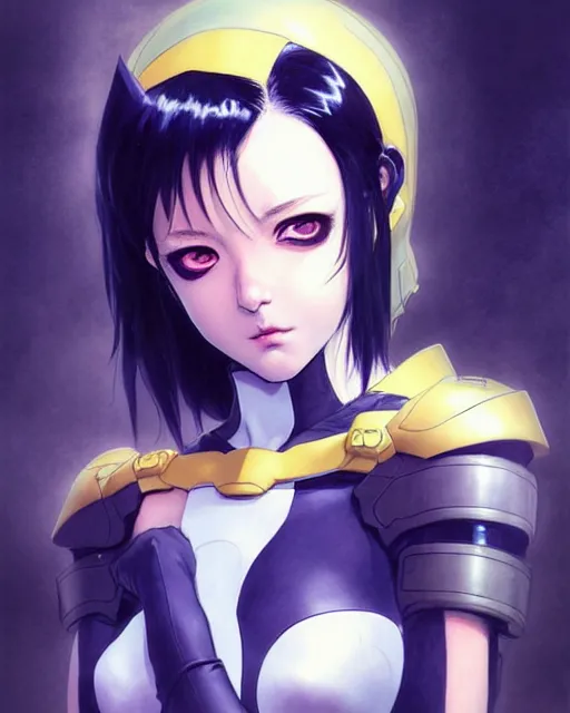 Prompt: portrait anime batman cosplay girl cute - fine - face, pretty face, realistic shaded perfect face, fine details. anime. realistic shaded lighting by katsuhiro otomo ghost - in - the - shell, magali villeneuve, artgerm, rutkowski jeremy lipkin and giuseppe dangelico pino and michael garmash and rob rey