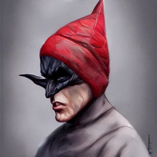 Prompt: Photorealistic bat wearing a red beanie. Hyperdetailed photorealism, 108 megapixels, beautiful colors, artstation concept art