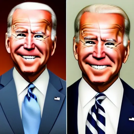 Prompt: joe biden as mr. clean