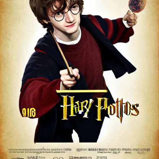 Prompt: Meteos as harry potter, movie poster