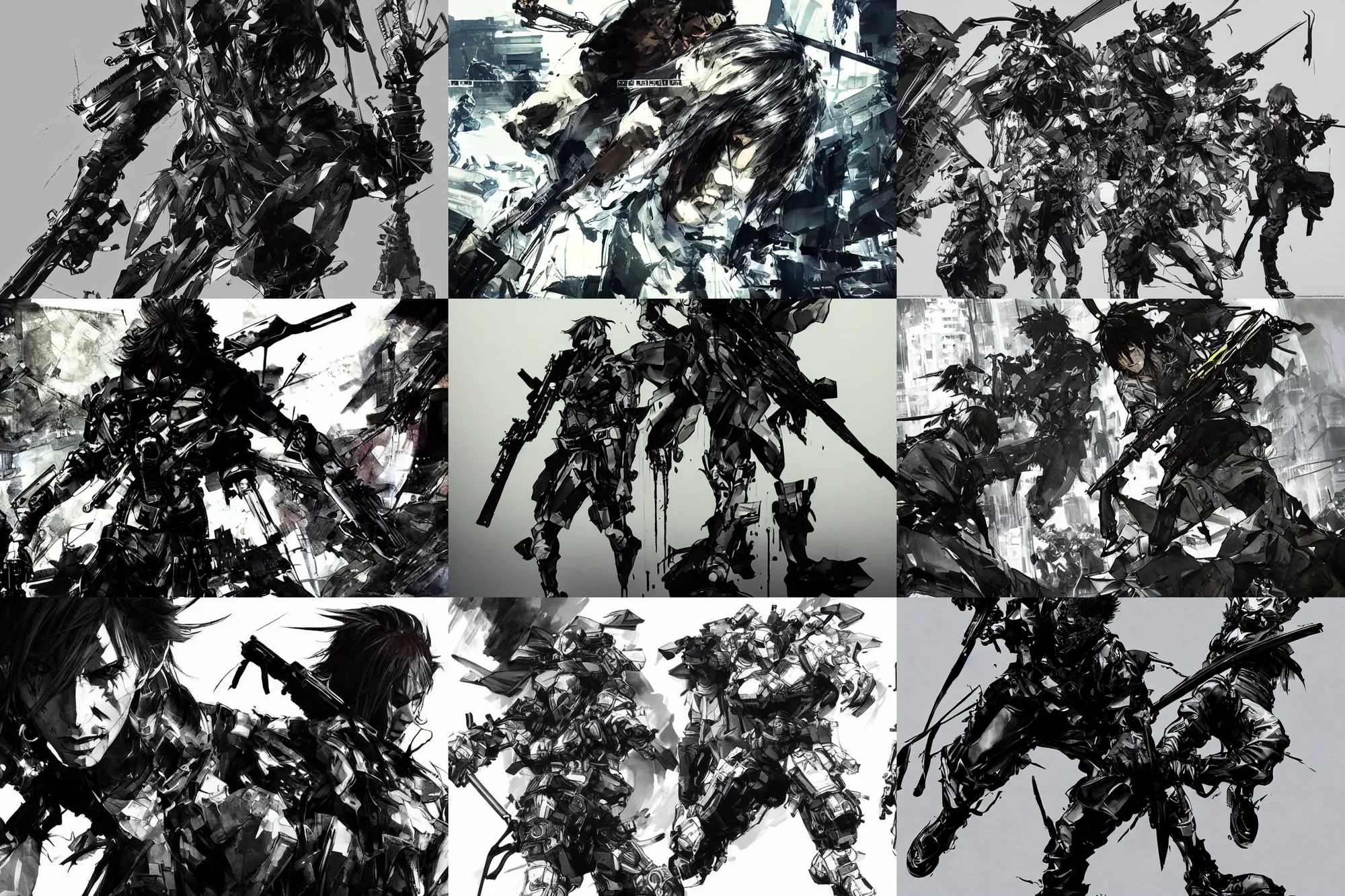 Prompt: Spades Slick, cinematic, epic, highly-detailed, photo realistic concept art by Yoji Shinkawa