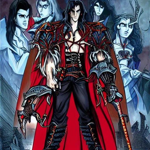 castlevania manga dracula