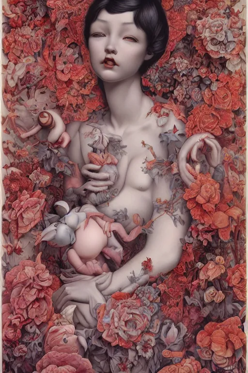 Prompt: by james jean, by mark ryden, by ross tran, by greg rutkowksi