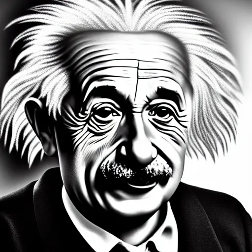 Image similar to albert einstein, highly detailed, extremely high quality, hd, 4 k, 8 k, canon 3 0 0 mm, professional photographer, 4 0 mp, lifelike, top - rated, award winning, realistic, detailed lighting, detailed shadows, sharp, no blur, edited, corrected, trending