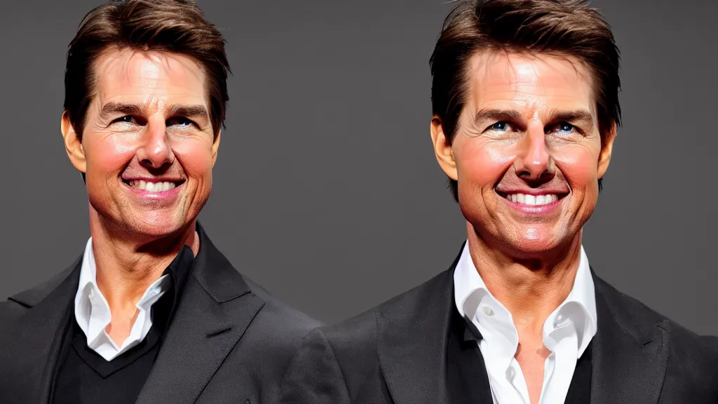 Prompt: A studio photo of Tom Cruise; the most beautiful photo in the world; extraordinary masterpiece; 8k