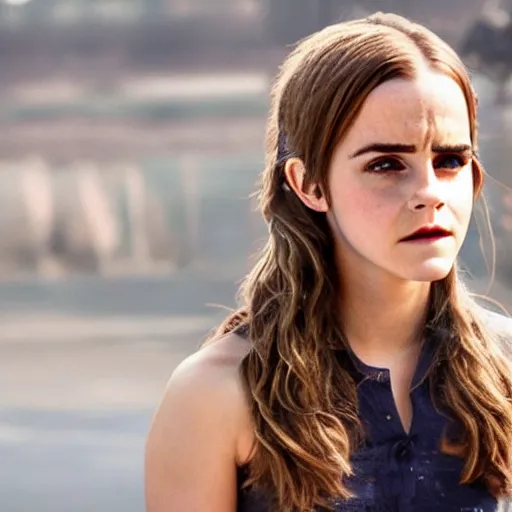 Image similar to Still of Emma Watson in WandaVision