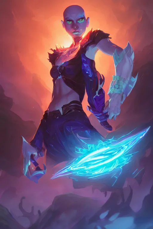 Prompt: ryze league of legends wild rift hero champions arcane magic digital painting bioluminance alena aenami artworks in 4 k design by lois van baarle by sung choi by john kirby artgerm and greg rutkowski and magali villeneuve mage fighter assassin