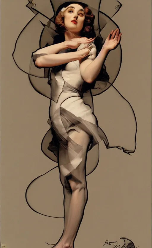 Image similar to xray showing the soul, j.c. leyendecker, Valentina Remenar, 8K HD, upscaled