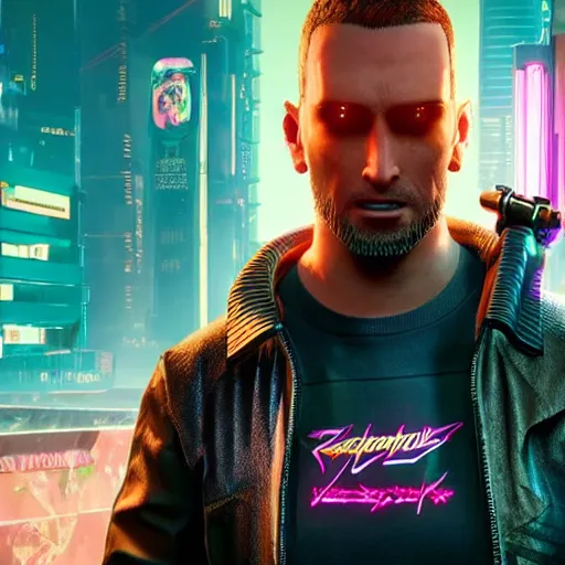 Prompt: cyberpunk 2077 with Pixar animation style