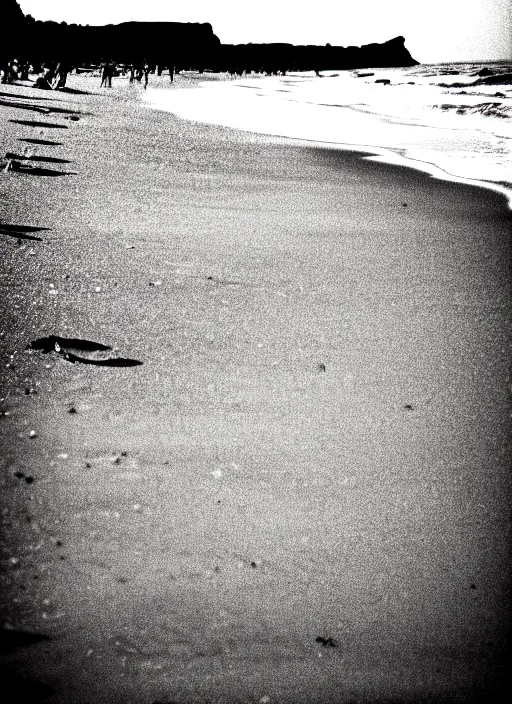 Image similar to beach, black and white photograph