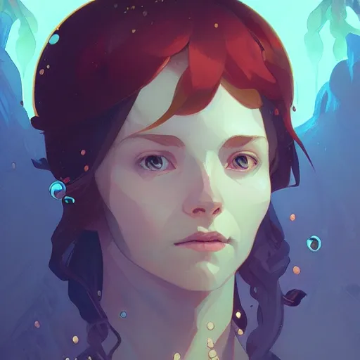 Image similar to Portrait of Madeline from celeste, highly detailed, digital painting, artstation, concept art, sharp focus, illustration, art by greg rutkowski and alphonse mucha