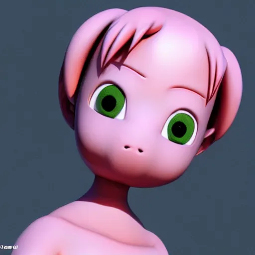 Image similar to ! dream lil peep, a 3 d render by akira toriyama, trending on zbrush central, computer art, rendered in cinema 4 d, rendered in maya, rendered in unreal engine,