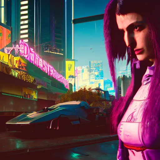 CYBERPUNK 2077 スタイル