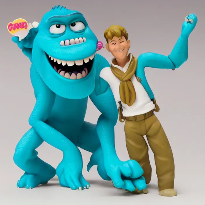 Image similar to sully, a goodsmile figure of sully from monsters inc, figurine, detailed product photo,