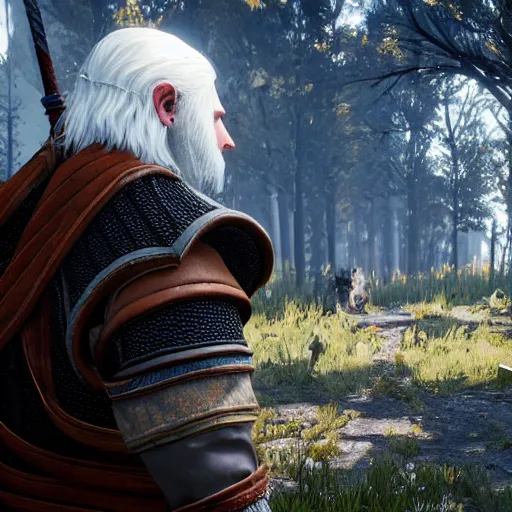 Image similar to white mouse with big ears in the witcher 3