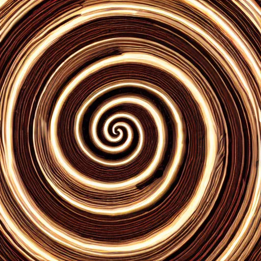 Prompt: hypnotizing snail logo