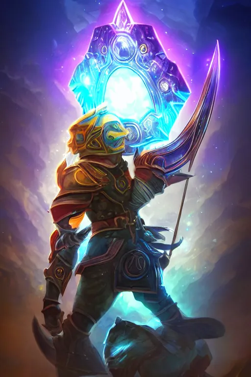 Image similar to shield fantasy epic legends game icon stylized digital illustration radiating a glowing aura global illumination ray tracing hdr fanart arstation by ian pesty and katarzyna da „ bek - chmiel