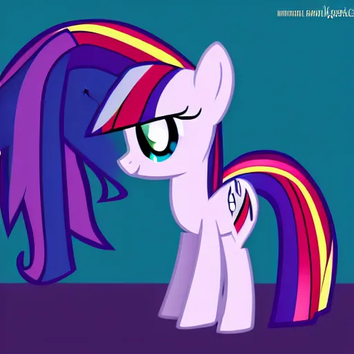 Prompt: Twilight Sparkle My Little Pony by Kenket on DeviantArt
