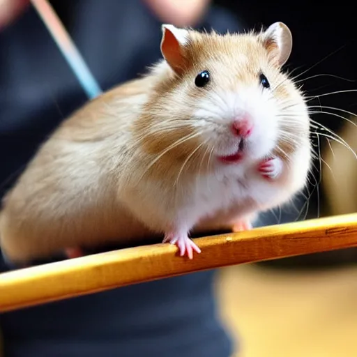 Image similar to japanese hamster samurai