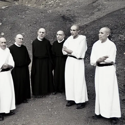Image similar to photo of breton monks