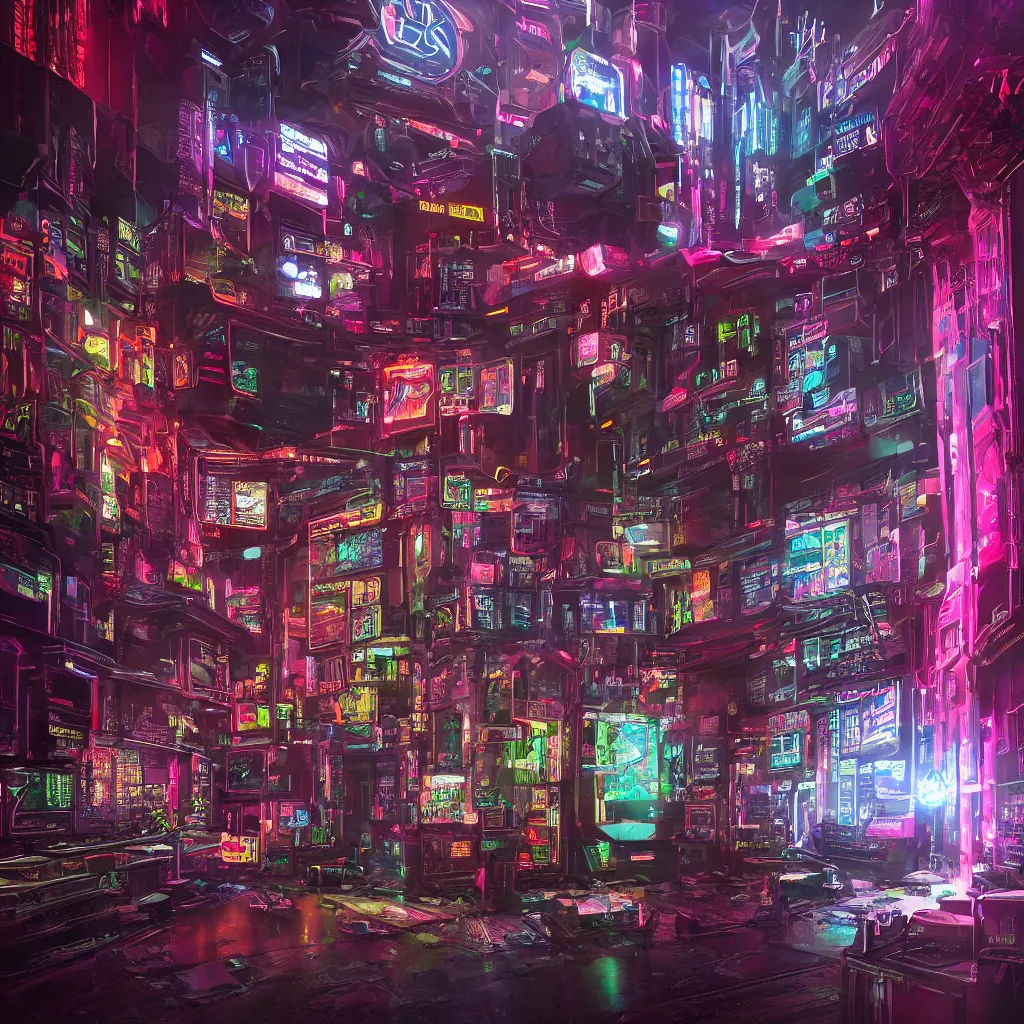 Image similar to a highly detailed photo of a cyberpunk room, high tech, neon backlit, round window, 8 k