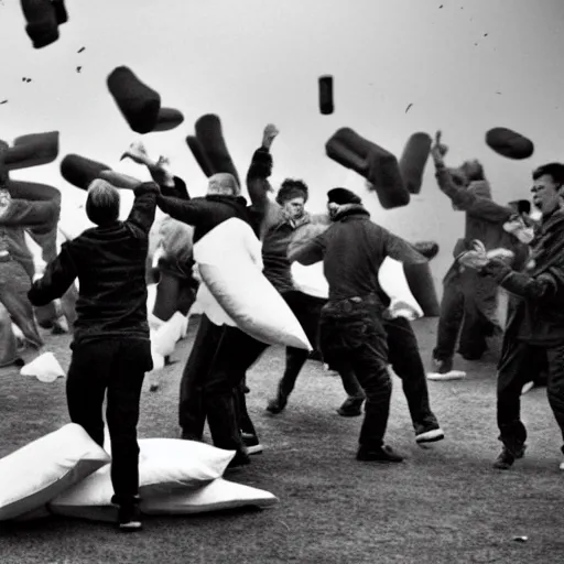 Image similar to d day pillow fight