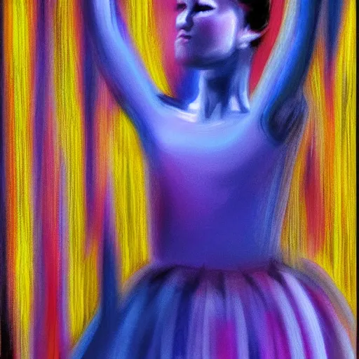 Image similar to ballet dancer impressionistic