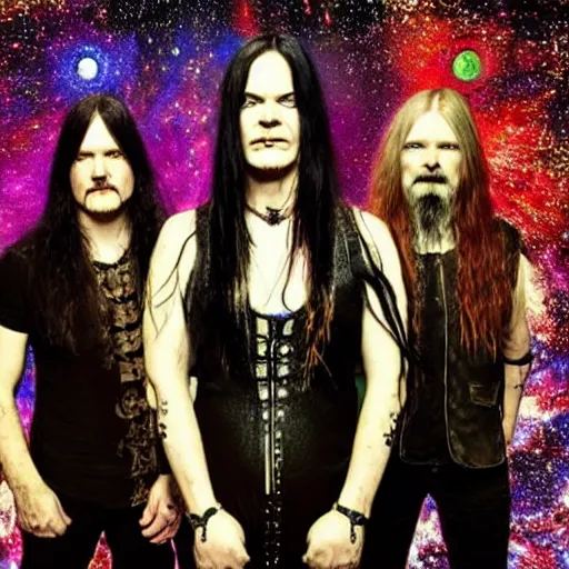 Prompt: nightwish on lsd