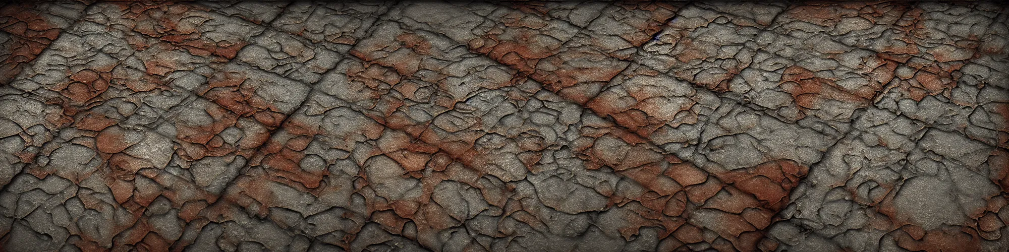 Prompt: tileable texture , damaged alumiunium, surface imperfections, grunge, dirt ,rust, oxydation, reaction, super detailed texture, octane, amazing details, dynamic light , substance designer render, zbrush sculpt, ,scratches , stains, spilled oil, gasoline, realistic,diffraction diffusion ,