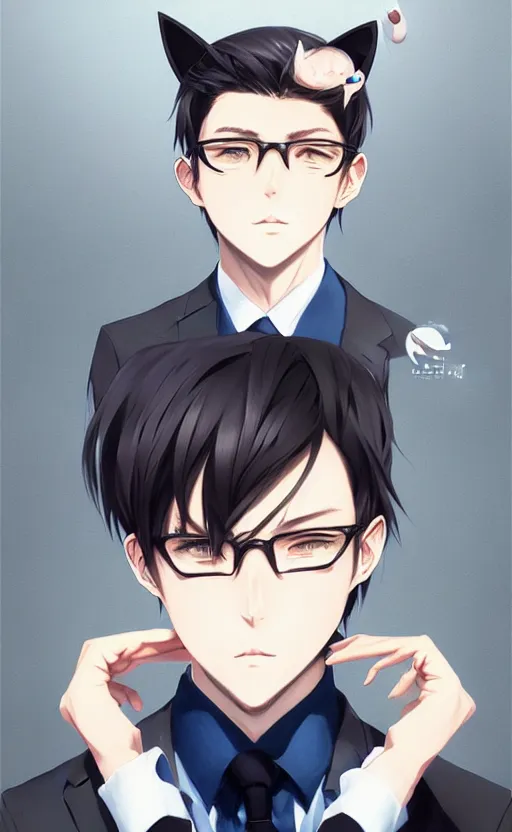 Hot Anime Guys with Glasses