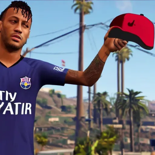 Image similar to neymar in gta v