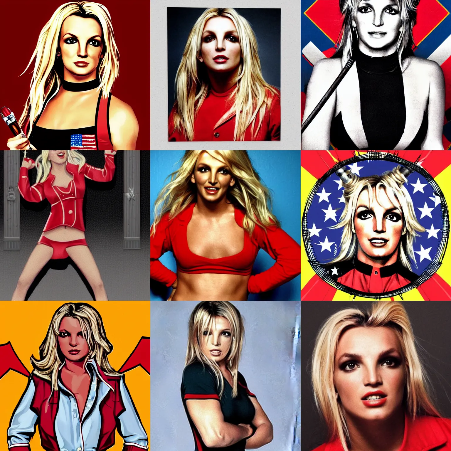 Prompt: communist britney spears