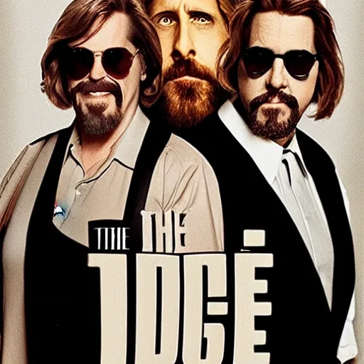 Image similar to the big lebowski, movie poster