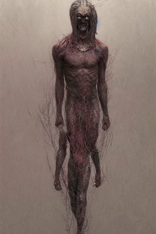 Prompt: pewdiepie is god dark fantasy, intricate, smooth, artstation, painted by Wayne Barlowe, zdislav beksinski