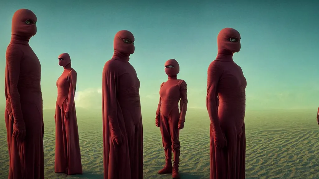 a film still from beyond the black rainbow by panos