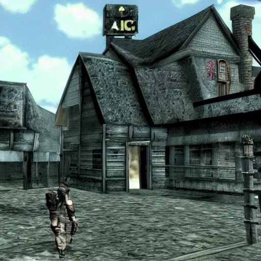 Image similar to Resident Evil Village if it had been a PS1 game