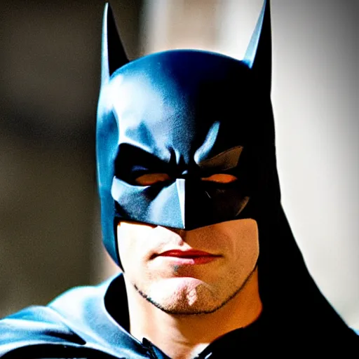 Prompt: jay bauman as batman