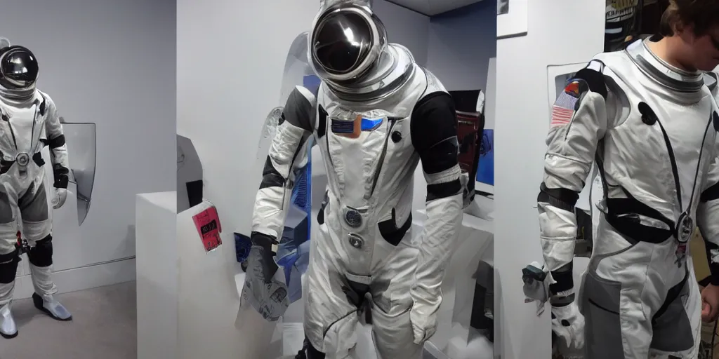 Image similar to photo of high-tech space suit design exoskelet