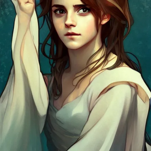 Emma watson as a chibi anime girl, digital painting, | Stable Diffusion |  OpenArt