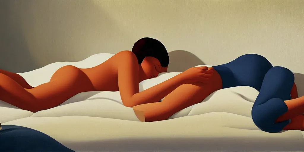 Image similar to bed, summer evening, kenton nelson