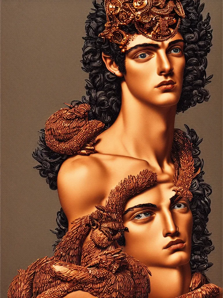 Prompt: hermes portrait, very beautiful, highly detailed, intricate, photography